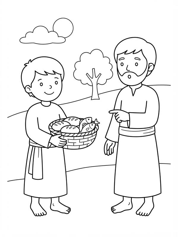 La Multiplication des Pains – Scène 8