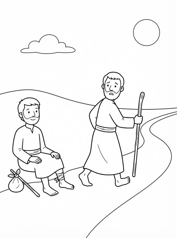 Le Bon Samaritain – Scène 10